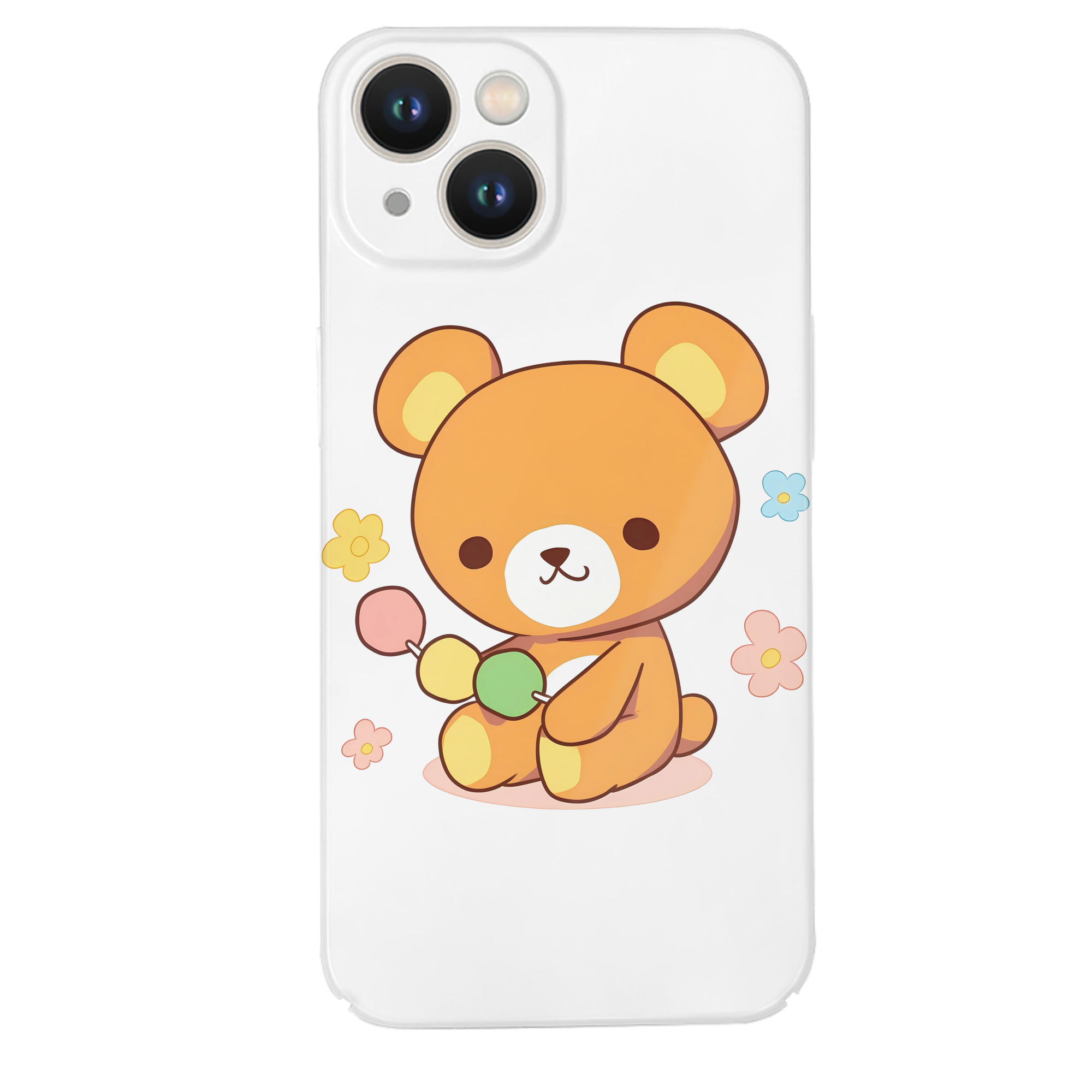 （画像用） リラックマ リラックマ キイロイトリ Rilakkuma Korilakkuma Kiiroitori 【iPhone 14シリーズ対応】ハードケース